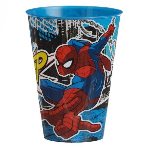 MCT Disney Spider-Man Plastic Cup, 430 ML 131699988 - Glass