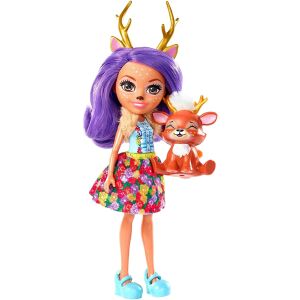 Enchantimals Danessa Deer doll and Sprint deer figure - Mattel Baba