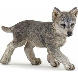 Papo Wolf Cub Toy Figure - Realistic Animal Model - Papo Figure