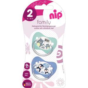 Nip Family Latex Cumi - 2 db - 2-es méret (5-18 hónap)