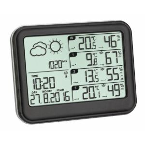 TFA Dostmann Wireless Weather Station with Large LCD Display - Weather Station