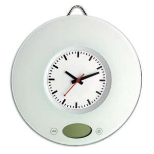 Konyhai mérleg MCT 60.3002 órával, digital kitchen scale with clock, kitchen scale with clock, digital kitchen scale, kitchen scale, food scale, weighing scale, kitchen weighing scale - TFA