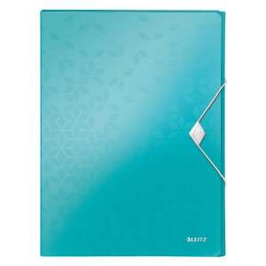 Leitz Wow Jumbo A4 folder, turquoise, 30mm spine, with elastic closure - File folder