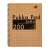 Pukka Pad Jotta Kraft A4 lined notebook, 200 pages, recycled paper