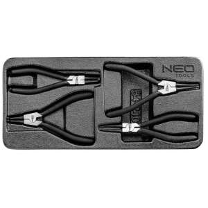 NEO Tools 4 piece internal snap ring pliers set - Pliers