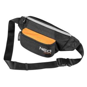 NEO TOOLS black tool belt bag with orange pocket and adjustable strap - Toolbox and Bag