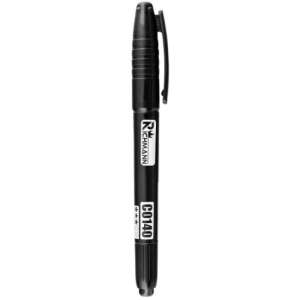 Richmann C0140 black permanent marker, double ended - Permanent marker