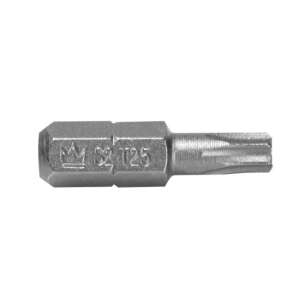 Richmann Exclusive Torx bit, 1/4 inch, T25 x 25 mm, S2 steel - Bit head