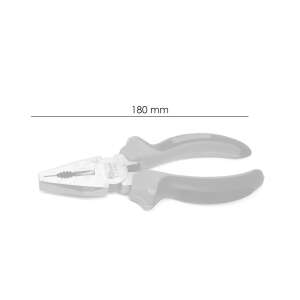 Richmann 180mm combination pliers with black and grey handles - Pliers