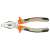 Richmann Exclusive combination pliers with orange and grey handles, 180mm long