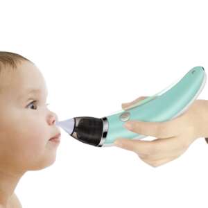 Baba orrszívó és fültisztító, két fejjel, 5 fokozat, világoskék