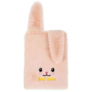 Sweet Bunny nyuszifüles plüss napló, vonalas, rózsaszín - Napló