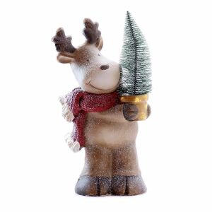 Chomik Christmas Reindeer Decoration - Ceramic - 39cm - Chomik