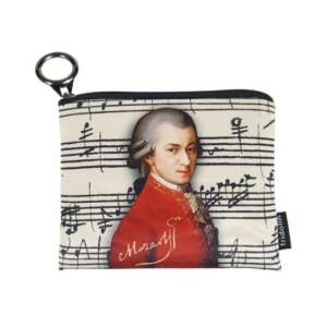 Mozart textil pénztárca - 12x10 cm 61964626 
