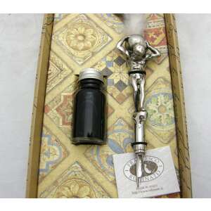 Rubinato mártogatós toll tintával ajándékdobozban - Toll