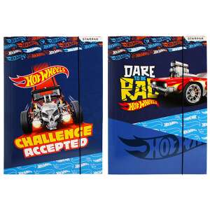 Hot Wheels Teczka A4 z gumką - Wzory Challenge Accepted i Dare to Race - Starpak