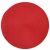 Műanyag Tányéralátét - Piros - Kerek - 38 cm 61965729