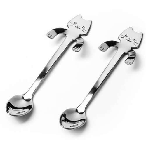 Cat-shaped Teaspoon Set - 2 pieces 61965750