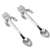 Cat-shaped Teaspoon Set - 2 pieces 61965750