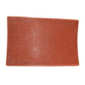 Light brown doormat with hedgehog design, 40x60 cm, for outdoor use - Doormat