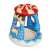 Bestway CandyVille inflatable pool for kids, blue and white with candy design, 91 x 91 x 89 cm