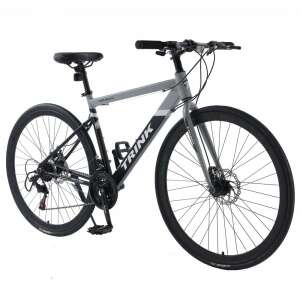 Alumínium fitness kerékpár tárcsafékes Shimano TRINK B700-Grey 61966668 