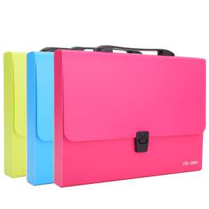 Dosar DELI Rio A4 cu mâner, culori asortate, 1 compartiment - Huse de protecţie acte