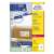 Avery Zweckform L7169-100 Ultragrip lézeres szállítási címkék, 4 címke lapon, 100 lap csomagban