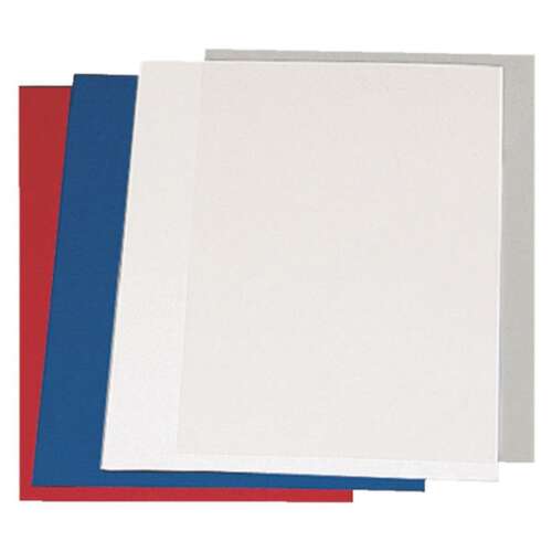 Renz A4 elefántcsont spirál hátlap, 250 gramm, bőrutánzatú, 100 lap/csomag