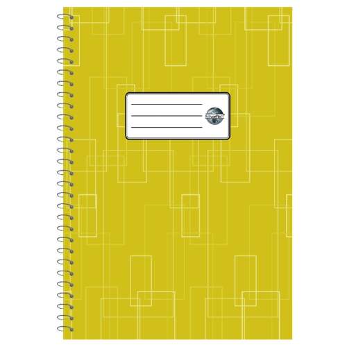 Fortuna A4 Spirálfüzet - Franciakockás - 70 Lapos