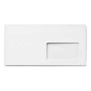 Frama LA4 boríték, 110x220 mm, szilikonos béléssel, jobb ablakos, 35x90 mm - Boríték