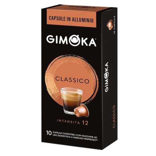Gimoka Classico Nespresso kompatibilis kávékapszulák, 10 db-os csomag