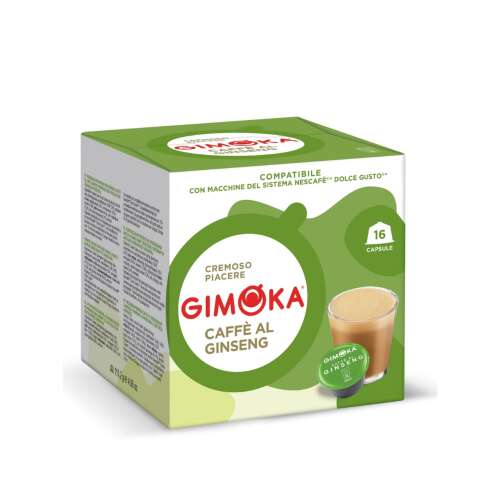 Gimoka Puro Aroma Caffe al Ginseng Dolce Gusto kompatibilis kávékapszula, 16 db