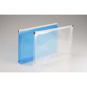 Áttetsző Cipzáras Tasak - A5 - 250x185x20 mm