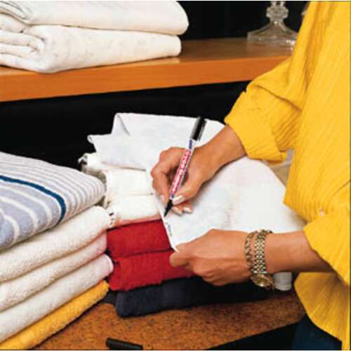 Edding 8040 Textilmarker, schwarz, runde Spitze, 1 mm