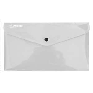 eCollection Átlátszó Patentos Irattartó Tasak - DL Méret - Polipropilén