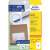 Avery Zweckform 6120 Ultragrip univerzális címkék, 4 címke/ív, 25 ív/csomag, 105x148mm