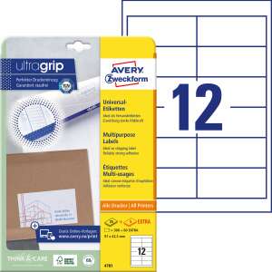 Etichete Avery Zweckform Quick Peel 97x42.3 (4781) 66453307 - Etichete