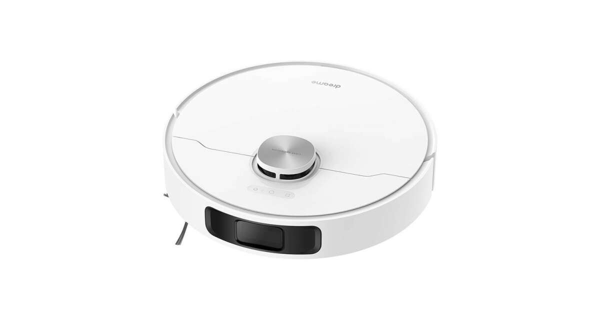 Dreame D10 Plus Robot Vacuum Cleaner White with Self-Cleaning Base