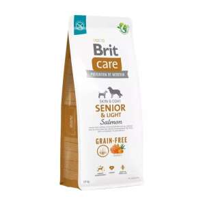 Brit Care Dog Grain-free Senior & Light Salmon & Potato kutyatáp 3kg 75701715 - Állattartás