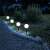 Garden of Eden LED Solar Globe Lamps in garden setting