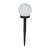 Garden of Eden LED Solar Kugel Lampe, Erdspieß, kaltweiß