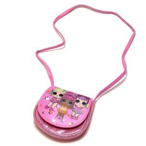 LOL Surprise csillogó rózsaszín válltáska LOL babák mintával - Gyerek válltáska, oldaltáska