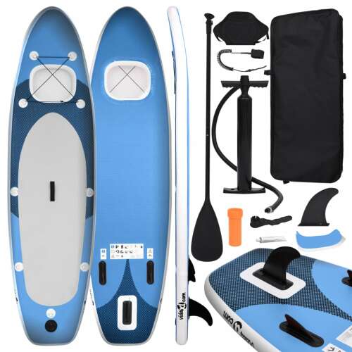 AquaFun 360cm placă gonflabilă stand up paddle (SUP) cu padelă, pompă, scaun și accesorii