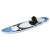 Stand Up Paddleboard gonflabil cu scaun, SUP cu scaun, Paddleboard, Scaun, Albastru