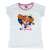 Paw Patrol lány póló, fehér, Skye mintával, 110/116 cm méret