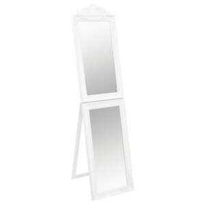 Fehér szabadon álló tükör 45x180 cm 62022862 