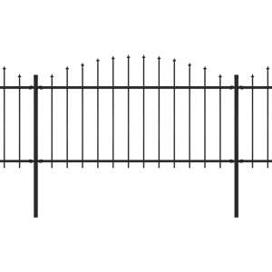 Acél Kerti Kerítés - Lándzsahegyes - 3,4m