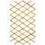 Nature 100x200 cm bamboo trellis, natural color, diamond pattern, for climbing plants