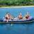 Bestway Hydro-Force Treck X3 inflatable boat, 3 people, lake, water, blue, red, grey